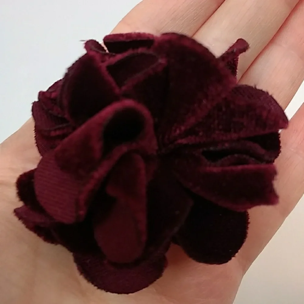 Hair flower clips